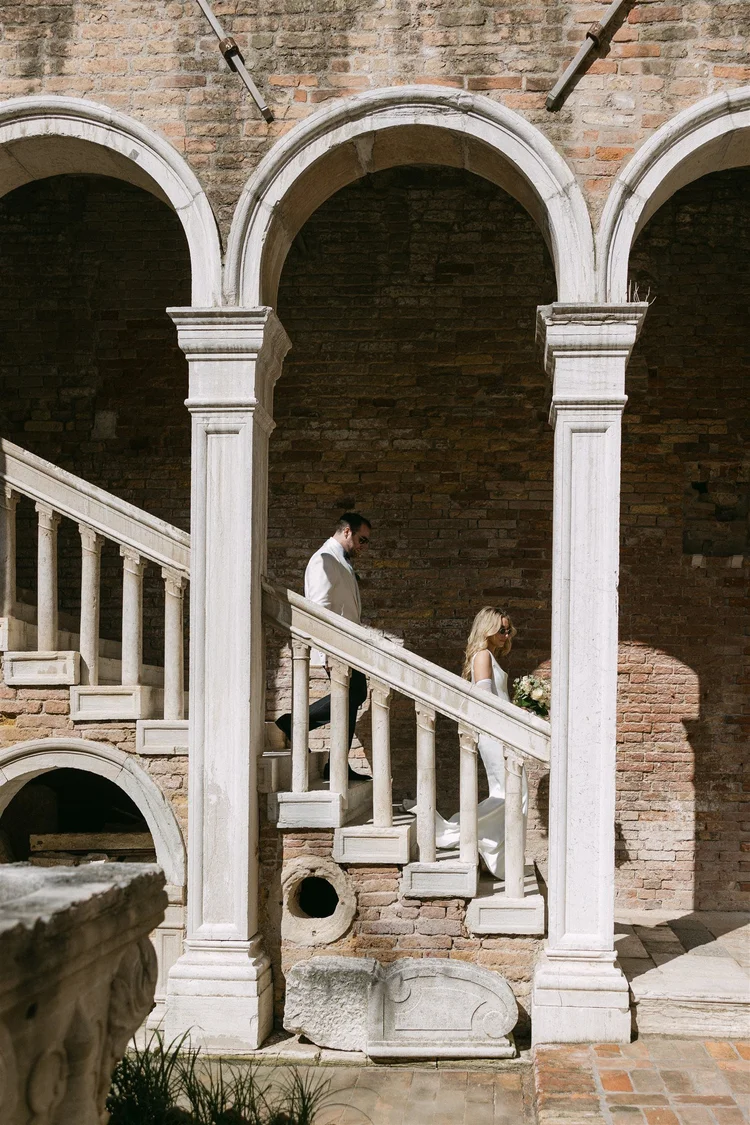 The spiral staircase of the Scala Contarini del Bovolo