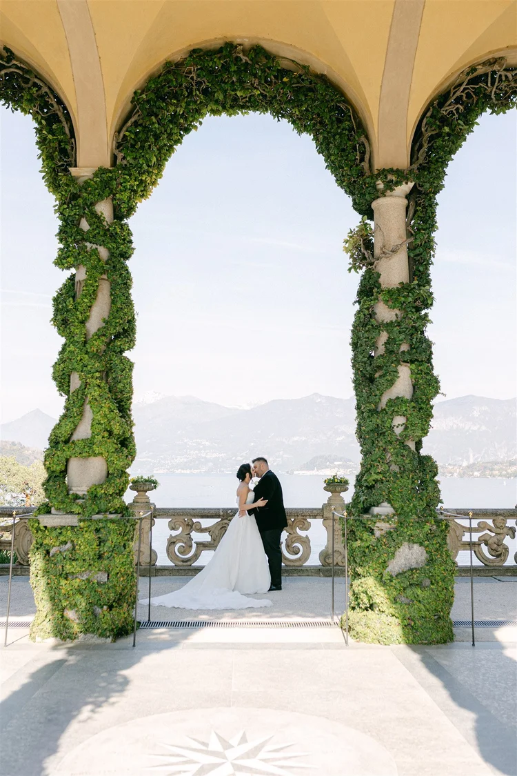 Say “I do” in Lake Como’s most iconic loggia — already designed elopement in Italy