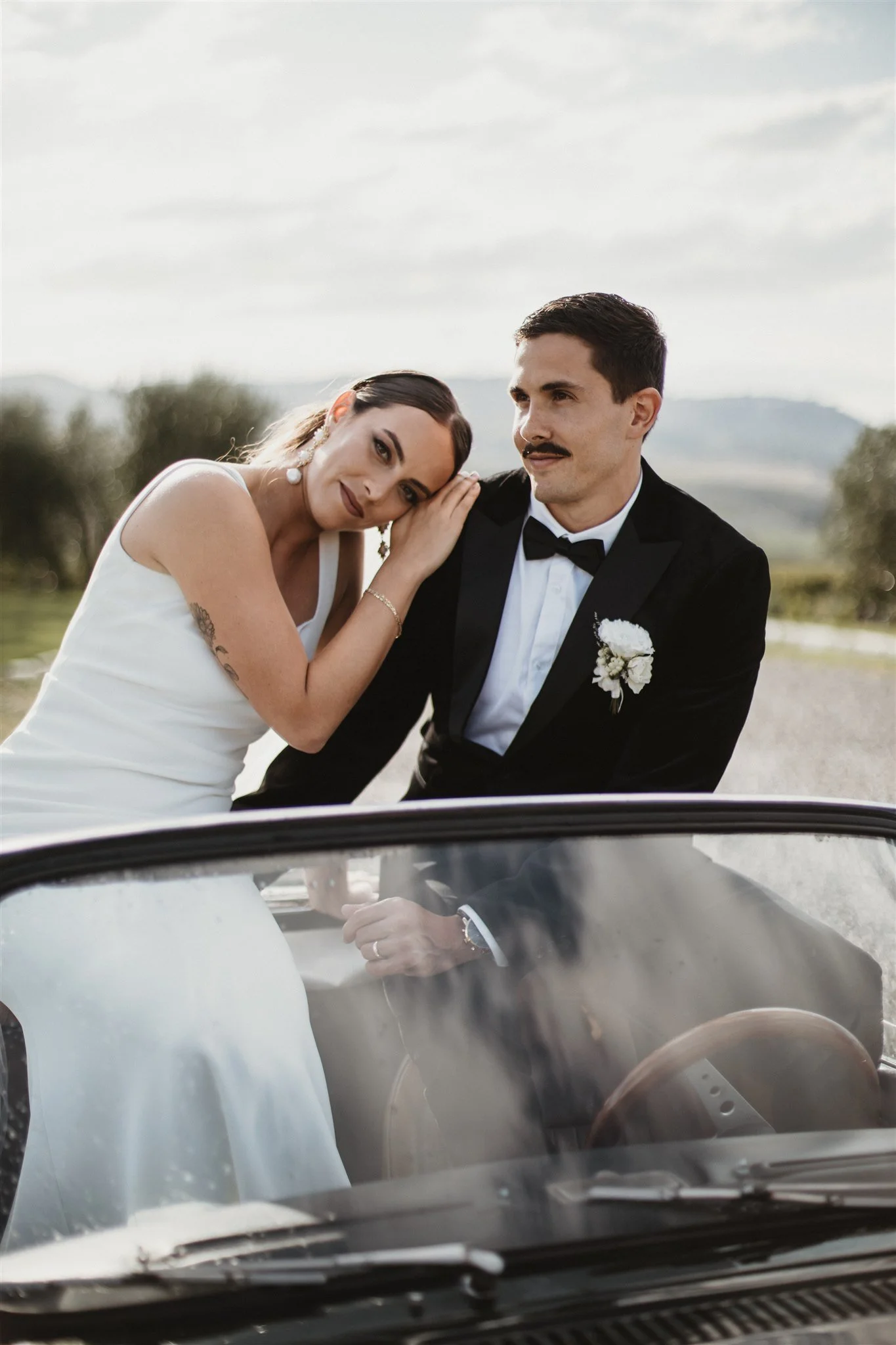 A five-star villa in the Tuscan hills — already designed elopement in Italy