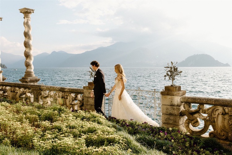 A historic villa elopement in Varenna, Lake Como — already designed elopement in Italy